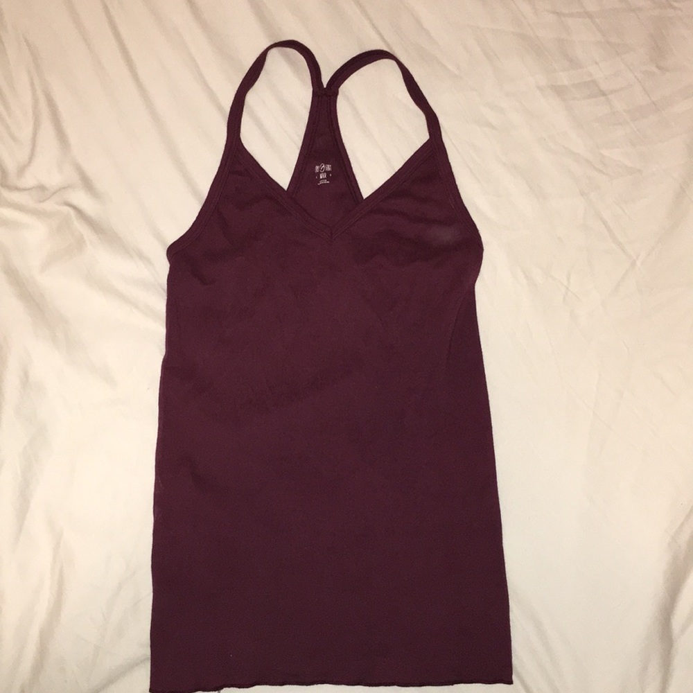 MAROON TANK TOP